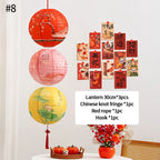 Paper Lantern Hanging Decorations Mid- Autumn Festival