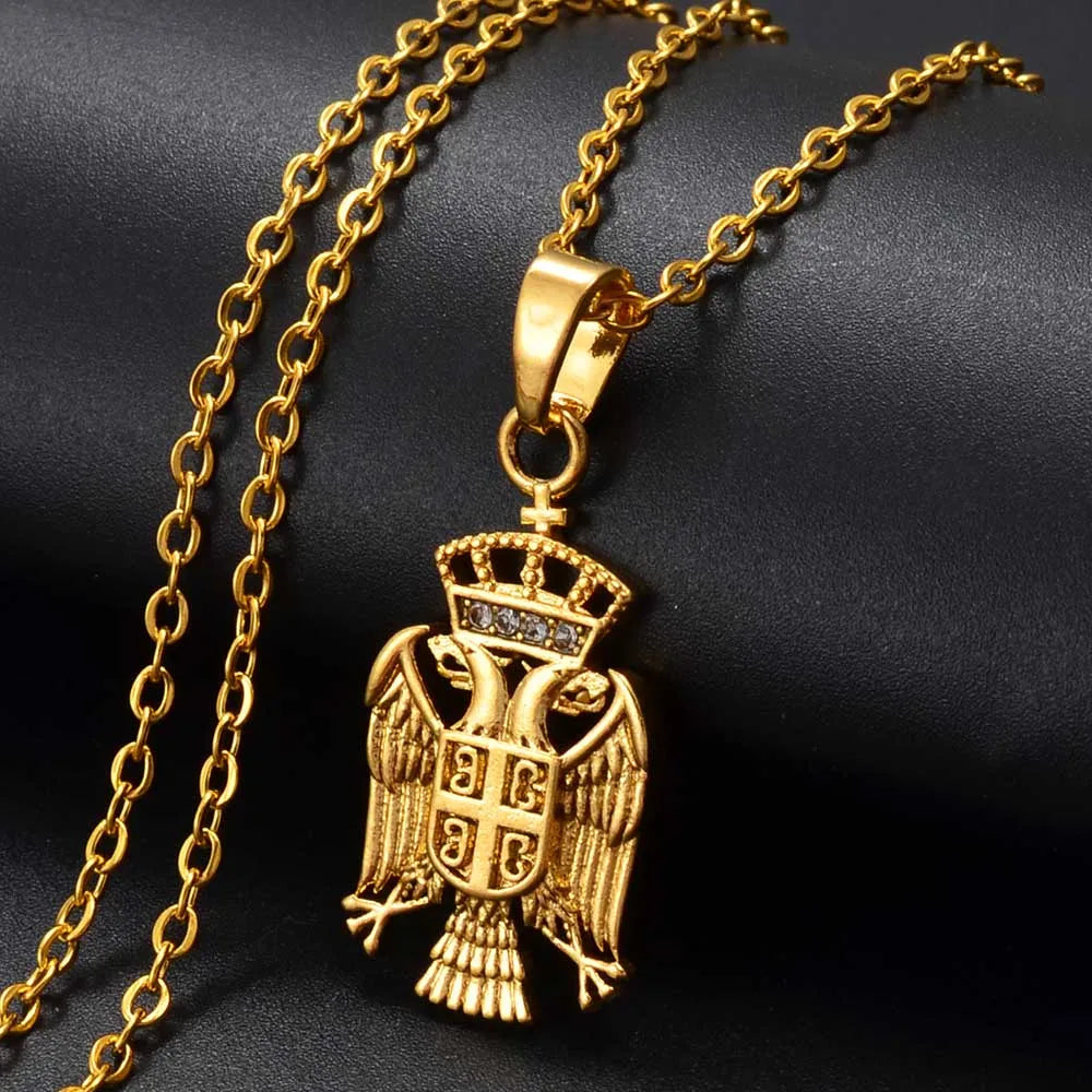 Serbia Eagle Pendant
