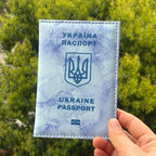 Ukraine National Emblem Passport Cover