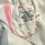 Hebrew Bar Mitzvah With White Pendant