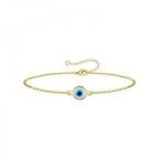 Evil Eye Gold Bracelet