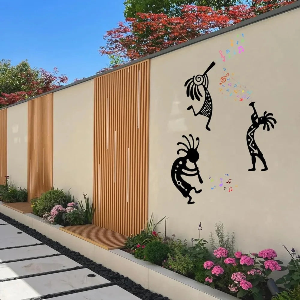 Metal Wall Art Decor, Native American