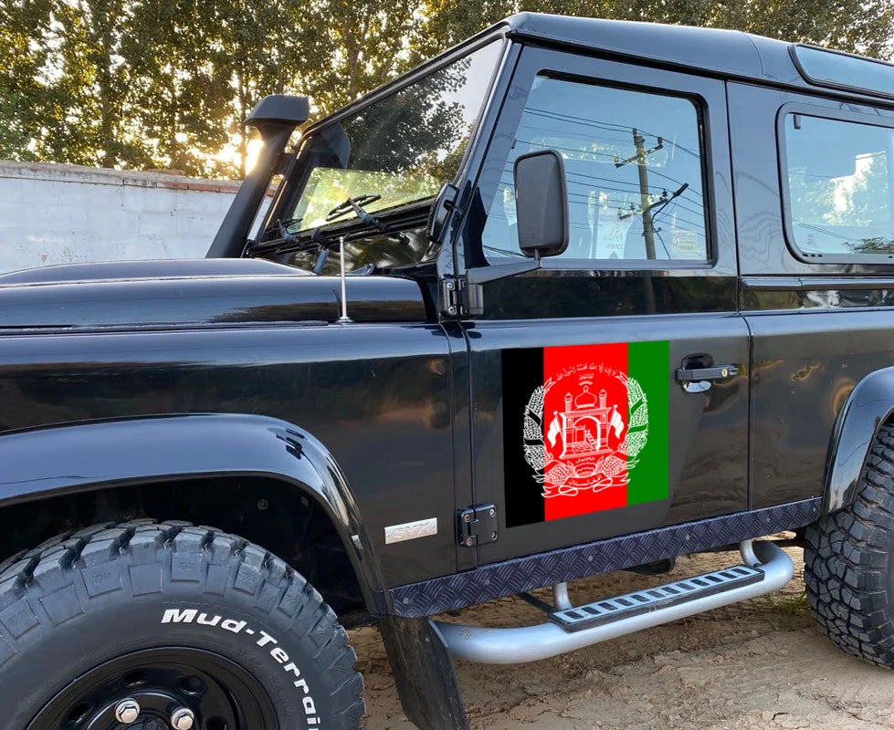 Afghanistan Badge Car Sticker