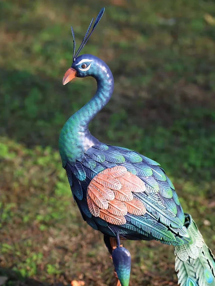 Peacock Outdoor Garden Courtyard Decoration