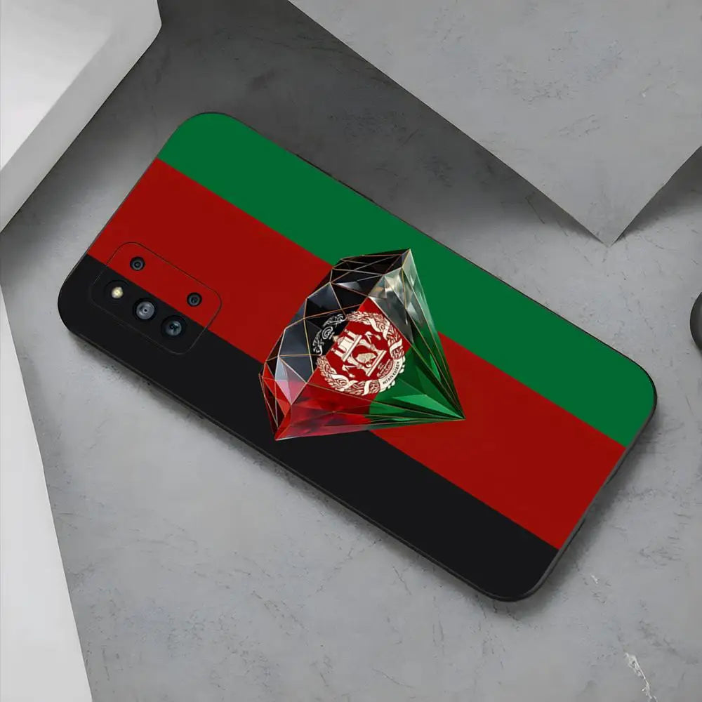 National Afghan Flag Samsung Phone Case