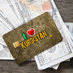Flag of Kurdistan Poster Film Skin Cover Credit Card Stickers