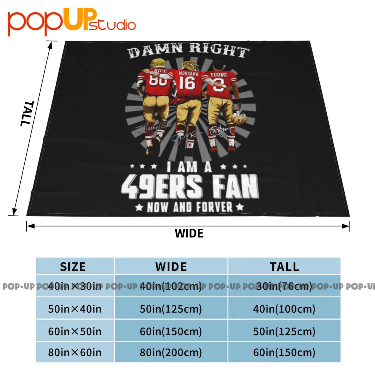 Damn Right I Am A 49Ers Fan Now And Forever Signatures