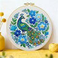 Peacock Embroidery Starter Kit