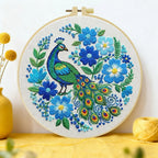 Peacock Embroidery Starter Kit