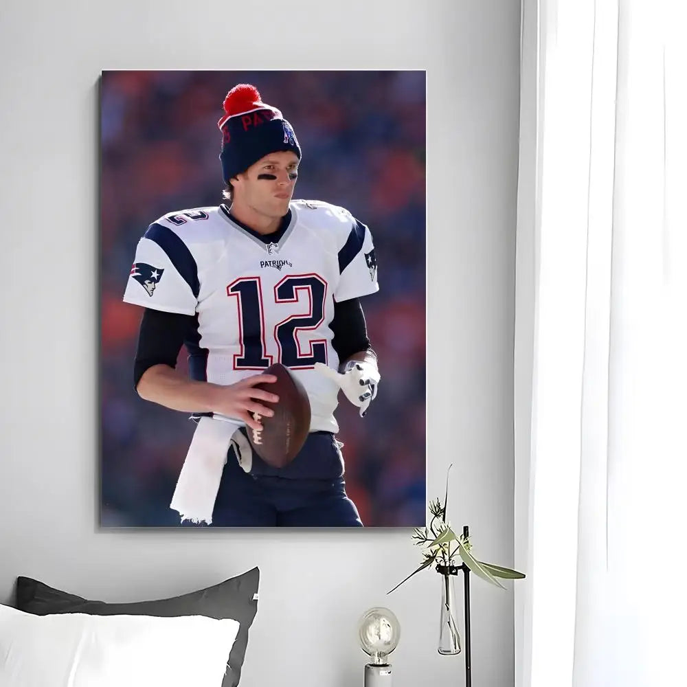 Actor T-Tom Brady Poster Wall