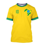 Brazil 2026 Oversized Football Tee
