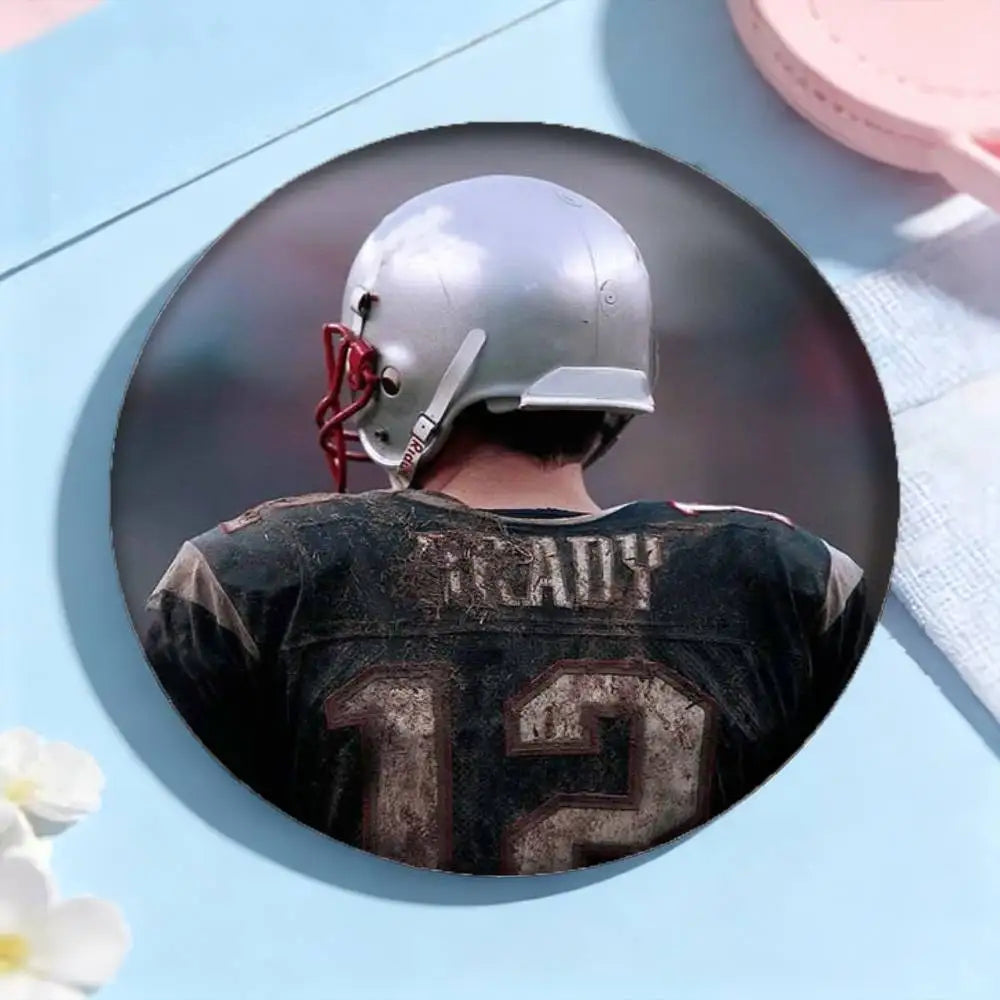 Football player Tom Brady Brooches Badges Pins