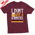 I Dont Give A Schnitzel Beer Germany Flag Men T-Shirt
