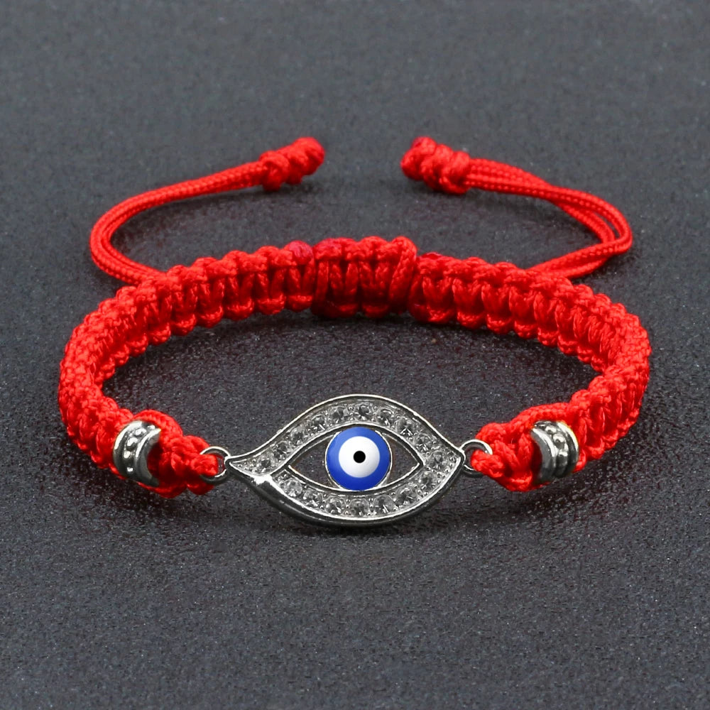 Braided Evil Eye Bracelet
