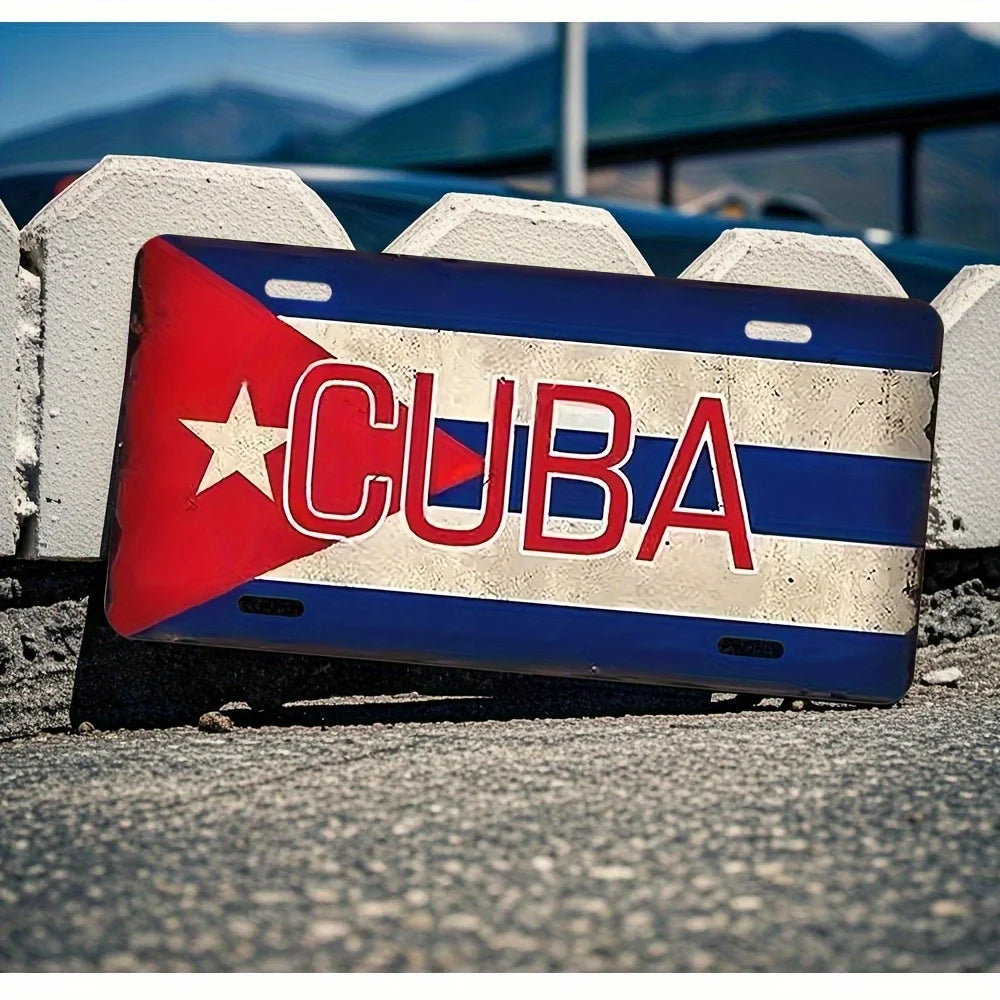 Cuban License Plate