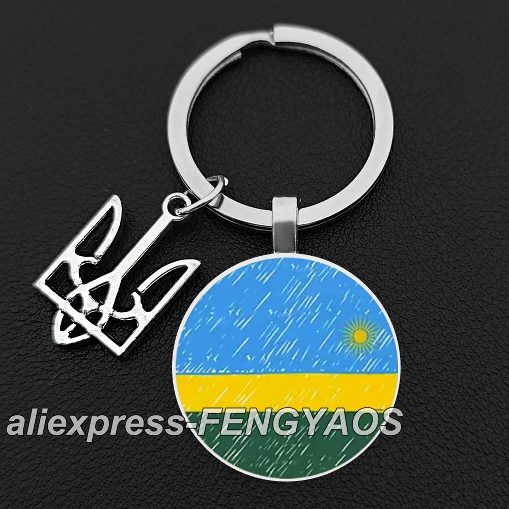 National Symbols of Ukraine Keychains