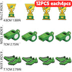 10/12PCS  Wholesale Embroidery Patches Rugby for Clothing