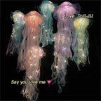1Pcs Jellyfish Lamp Portable Flower Home Decoration