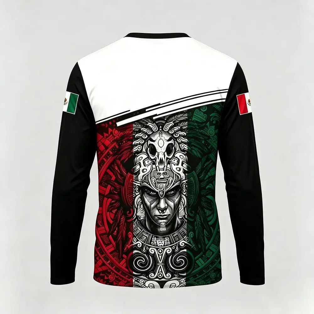 Mexico Themed Long Sleeve T-shirt