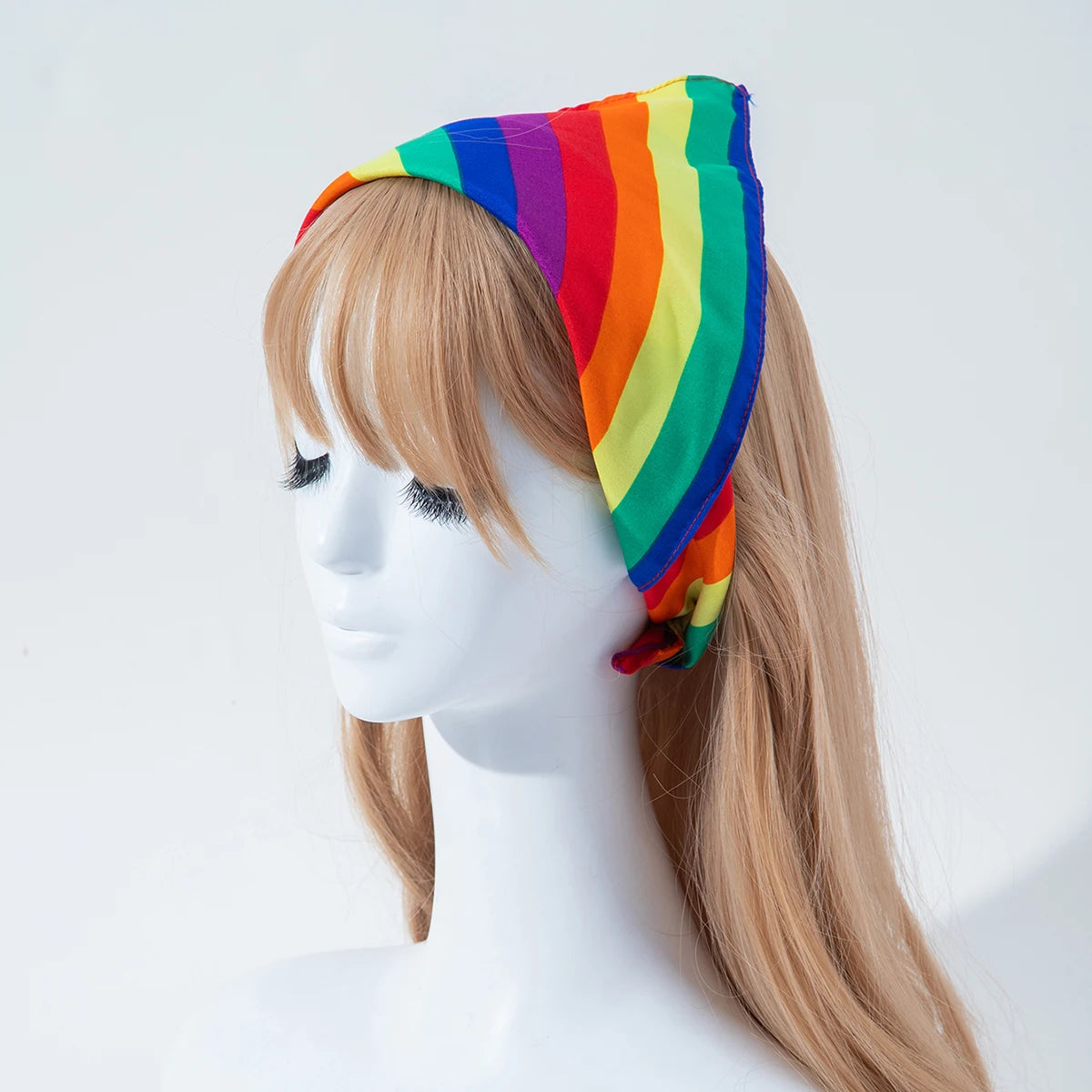 Colorful Rainbow Scarf