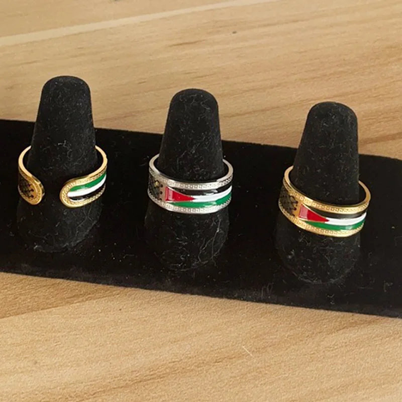Geometric Kufiya Rings