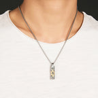 Stainless steel Israel Bat Mitzvah Gift Hanukkah Necklace