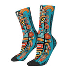 North American Indian Tribal Style Socks