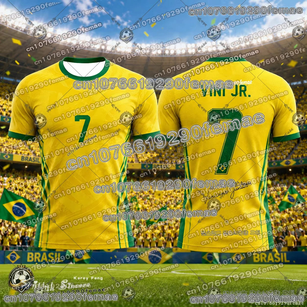 Summer 2026 Brazil Soccer Jersey