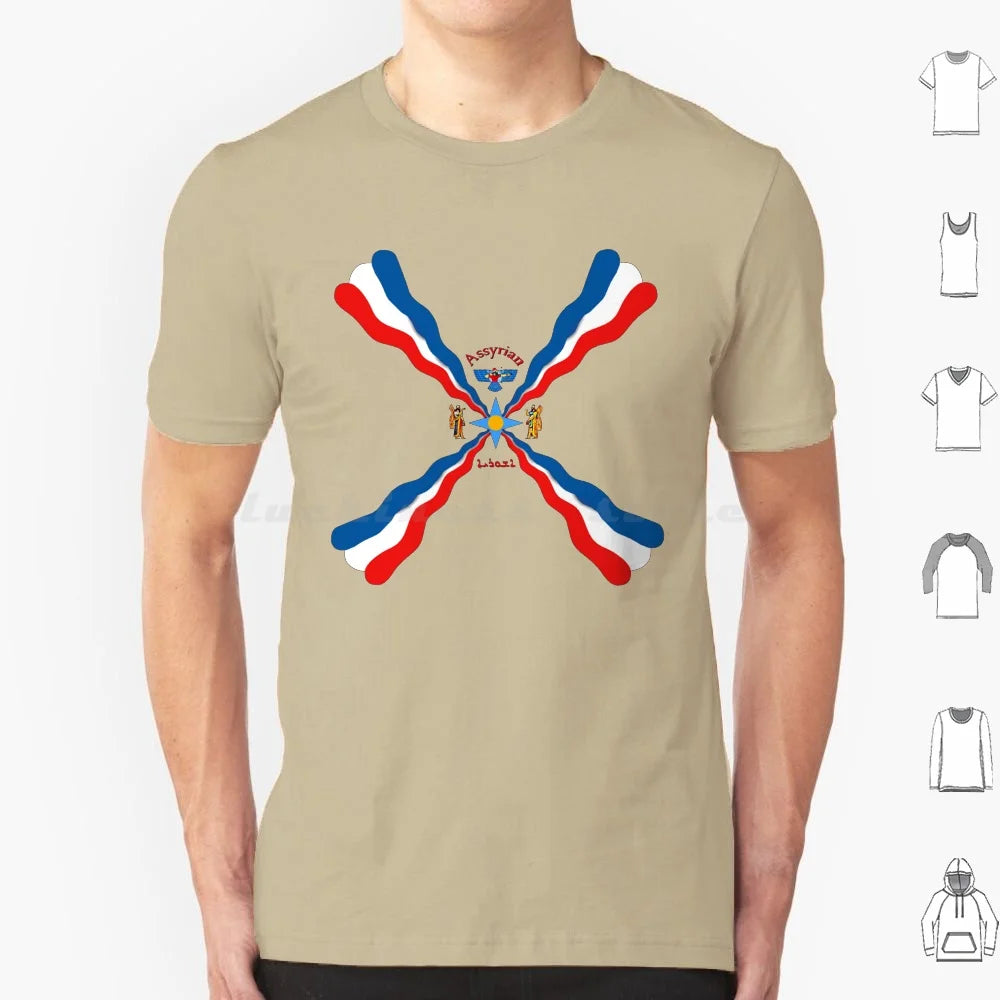 Assyrian Flag T Shirt