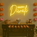LED Neon Sign Indian Diwali Party