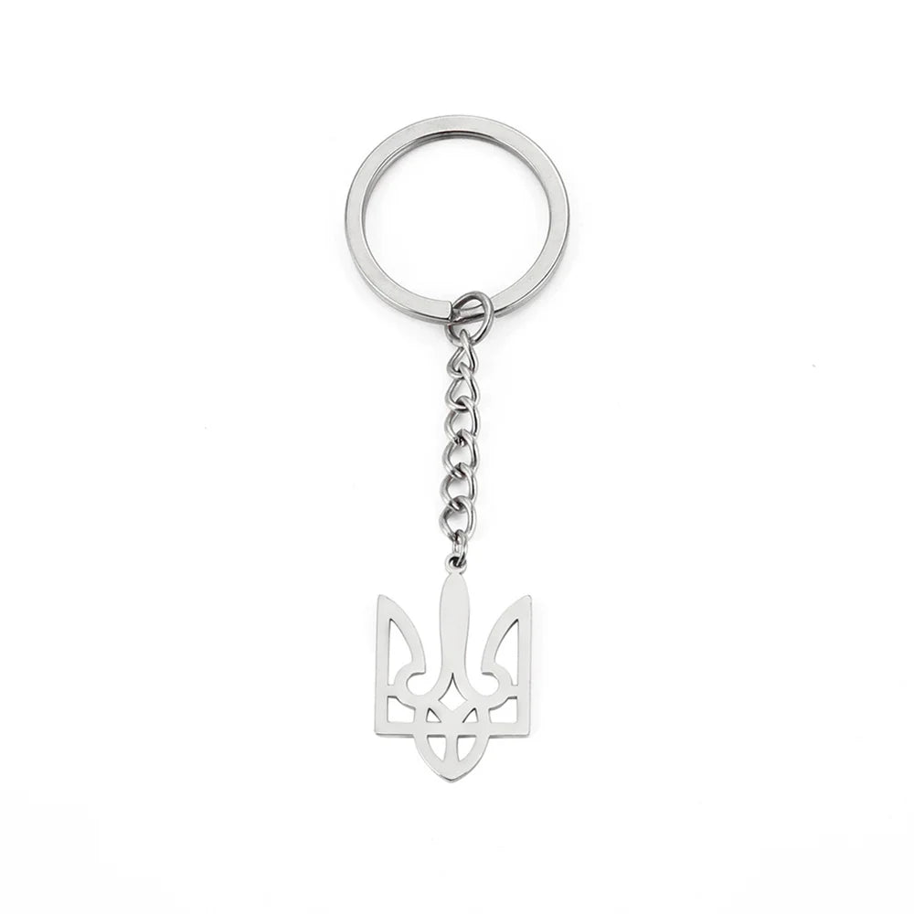National Symbols Of Ukraine Keychain