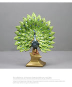 European Peacock Ornaments