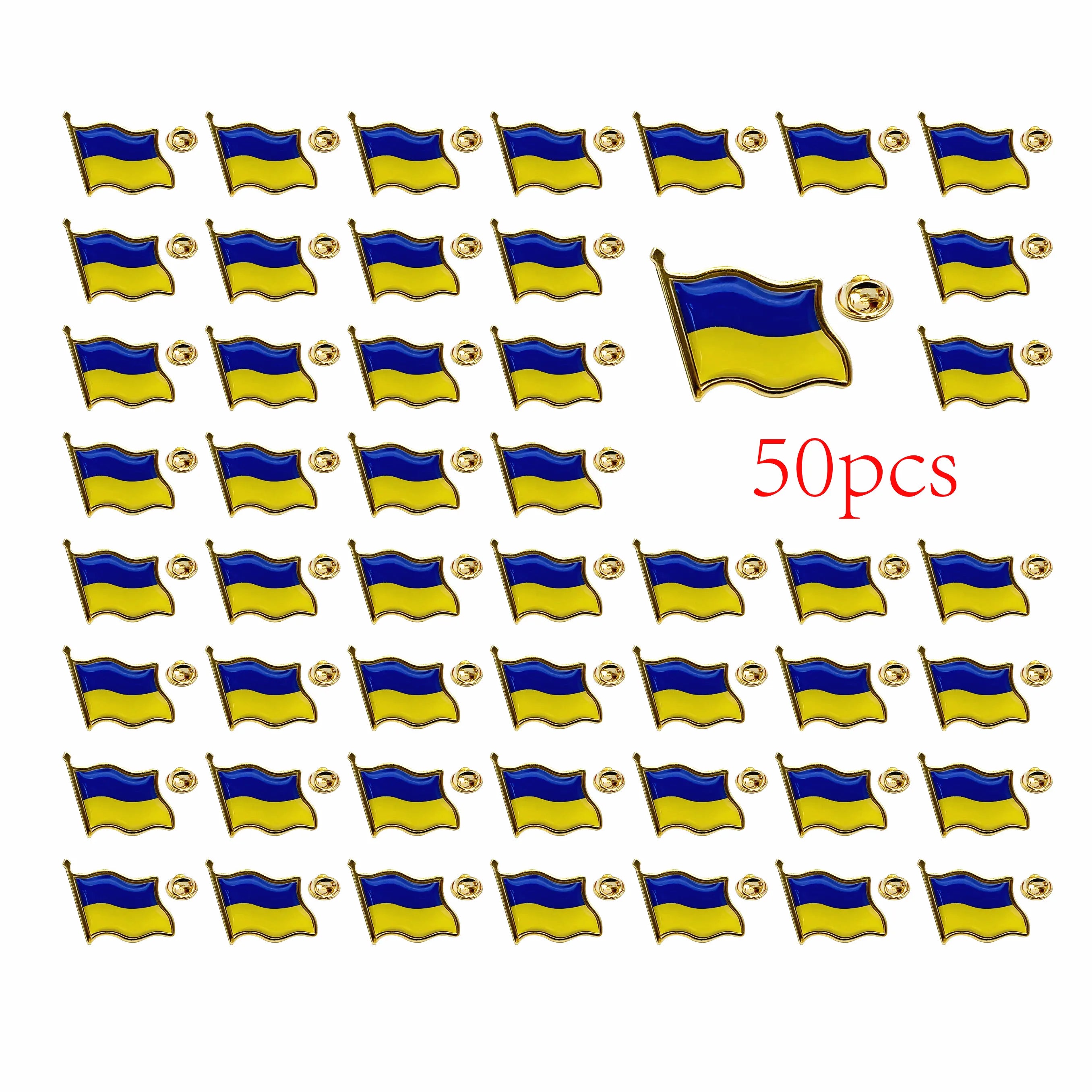 Ukraine Flag Lapel Pins