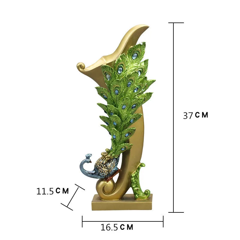 European Peacock Ornaments