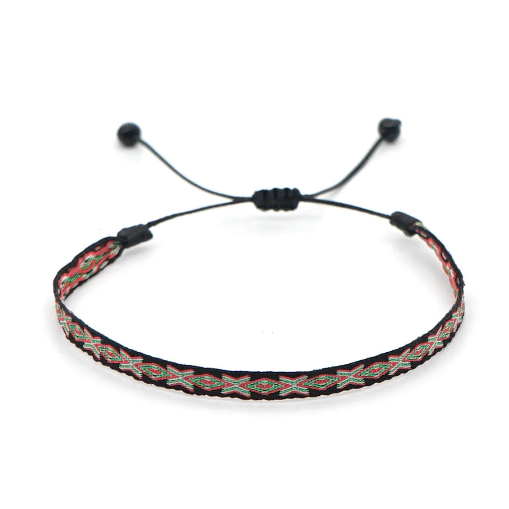 Unisex Handmade Woven Bracelet