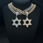 Fashion Star of David Pendant Necklace