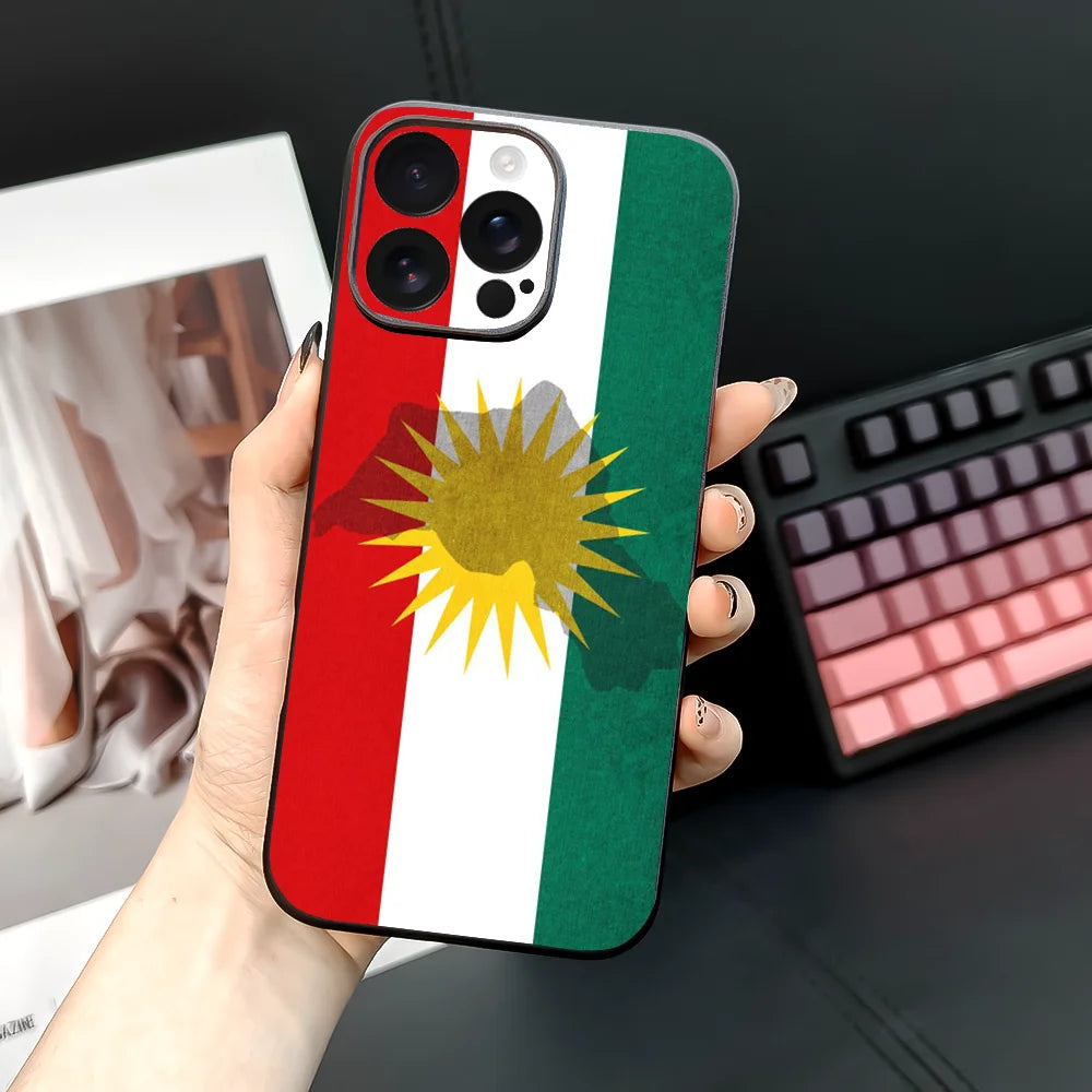Kurdistan Flag Phone Case For iPhones