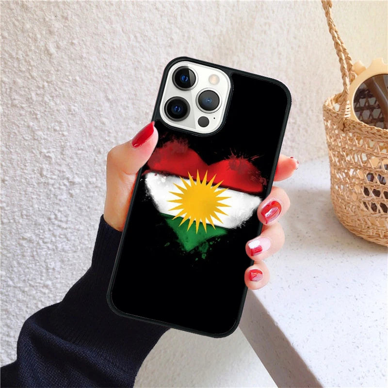 Kurdistan Flag Phone Case for iPhones