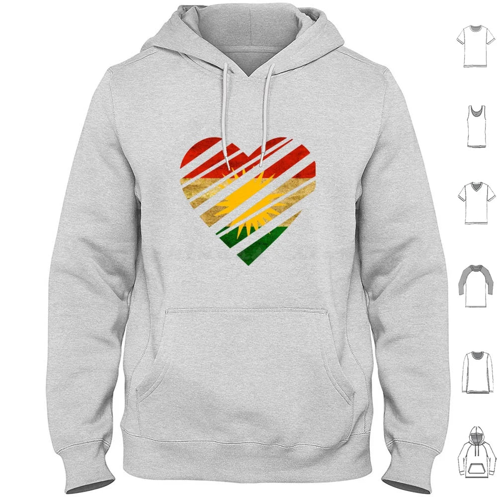Kurdistan Heart Hoodie