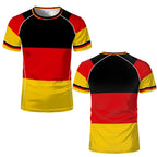 Germany National Flag Map T-Shirt