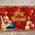 Jewish New Year Party Supplies Rosh Hashanah Tableware