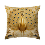 Golden Peacock Pillowcase