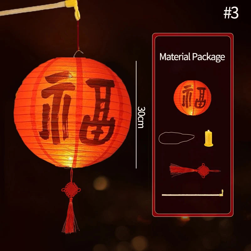 Paper Lantern Hanging Decorations Mid- Autumn Festival