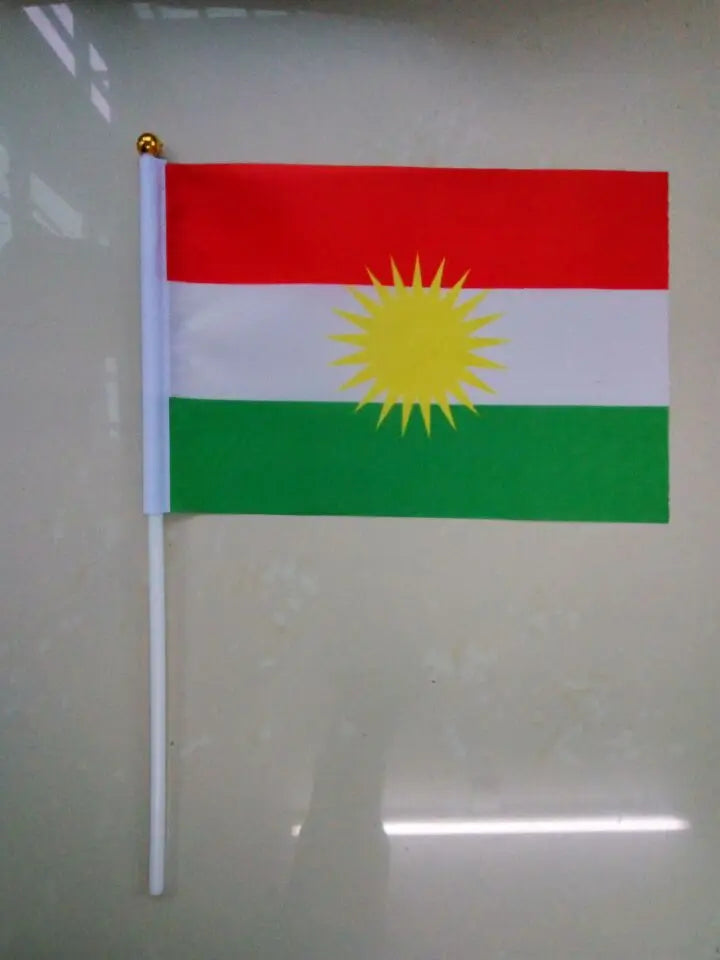 Kurdish hand flag