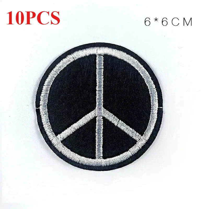 10PCS/BULK Embroidery Cloth ace Sticker