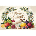 Jewish Collection Festival Rosh Hashanah Hanukkah Party Photo Backdrop