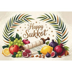 Jewish Collection Festival Rosh Hashanah Hanukkah Party Photo Backdrop