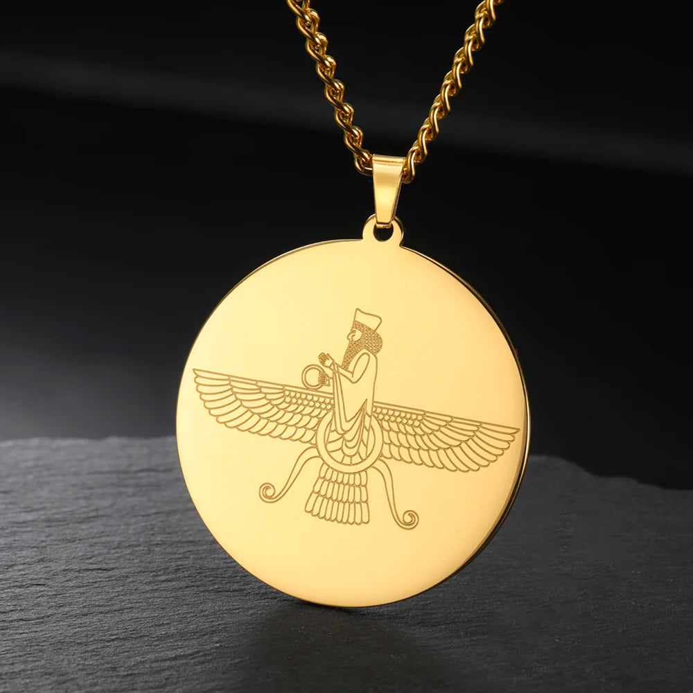 Necklace Persian Zoroastrian Pendant