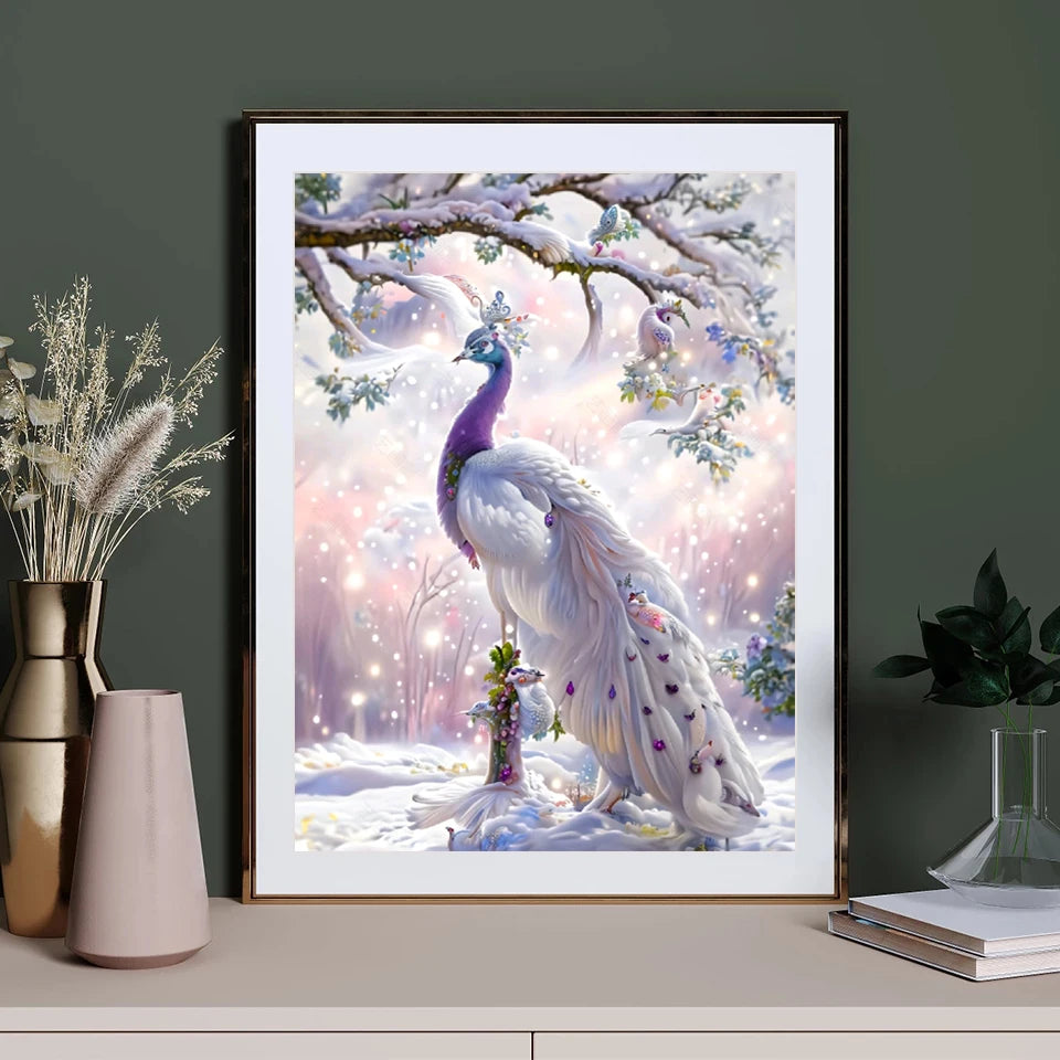 Fantasy Peacock Painting