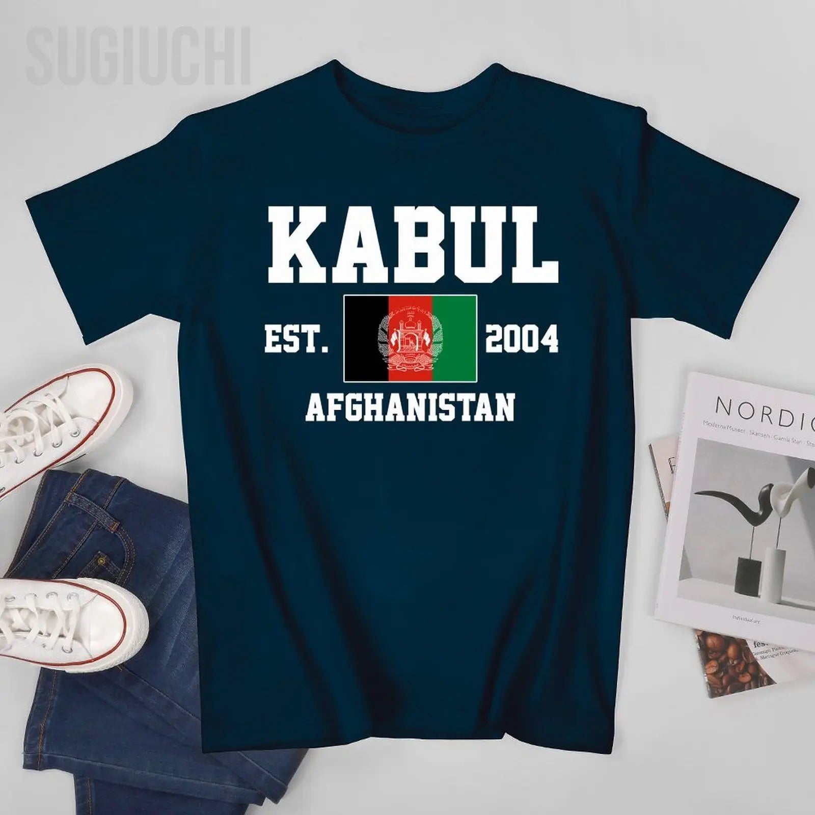 Flag of Afghanistan Kabul Men T-shirt
